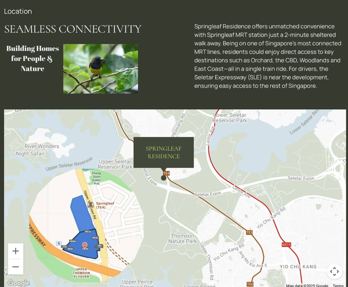 Seamless connectivity at Upper Thomson Road Seamless connectivity at Upper Thomson Road