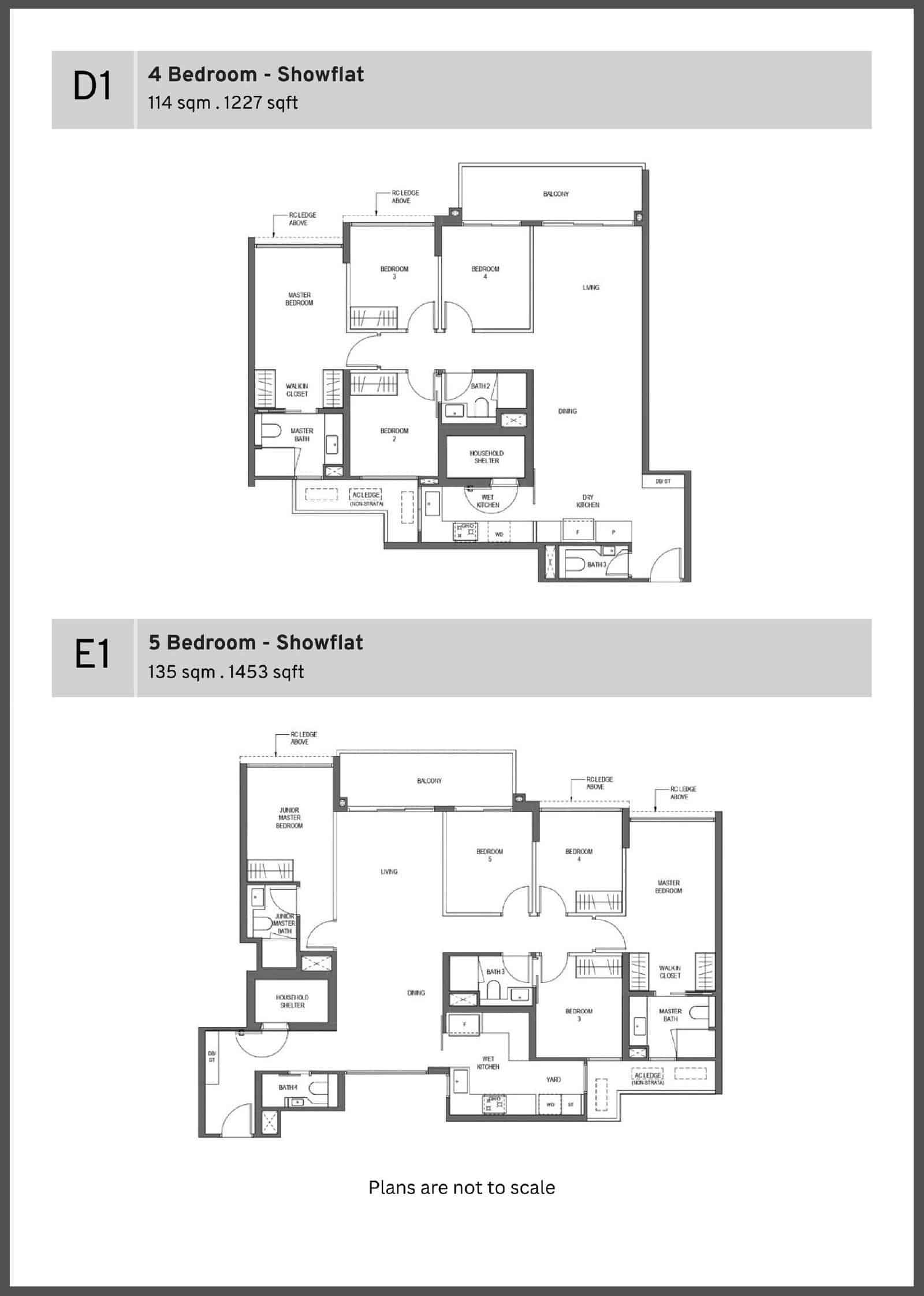 Springleaf Residence Floor Plan 1 Springleaf Residence Floor Plan 1