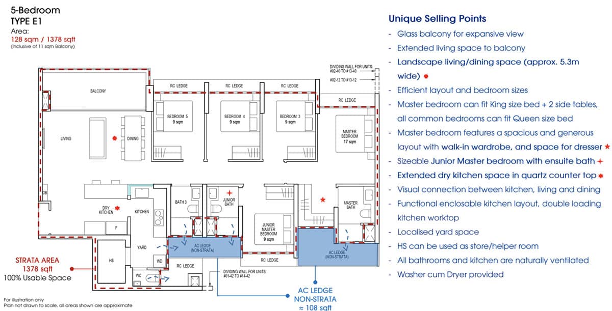 Rivelle Tampines Floor Plan 5 Bedroom Rivelle Tampines Floor Plan 5 Bedroom