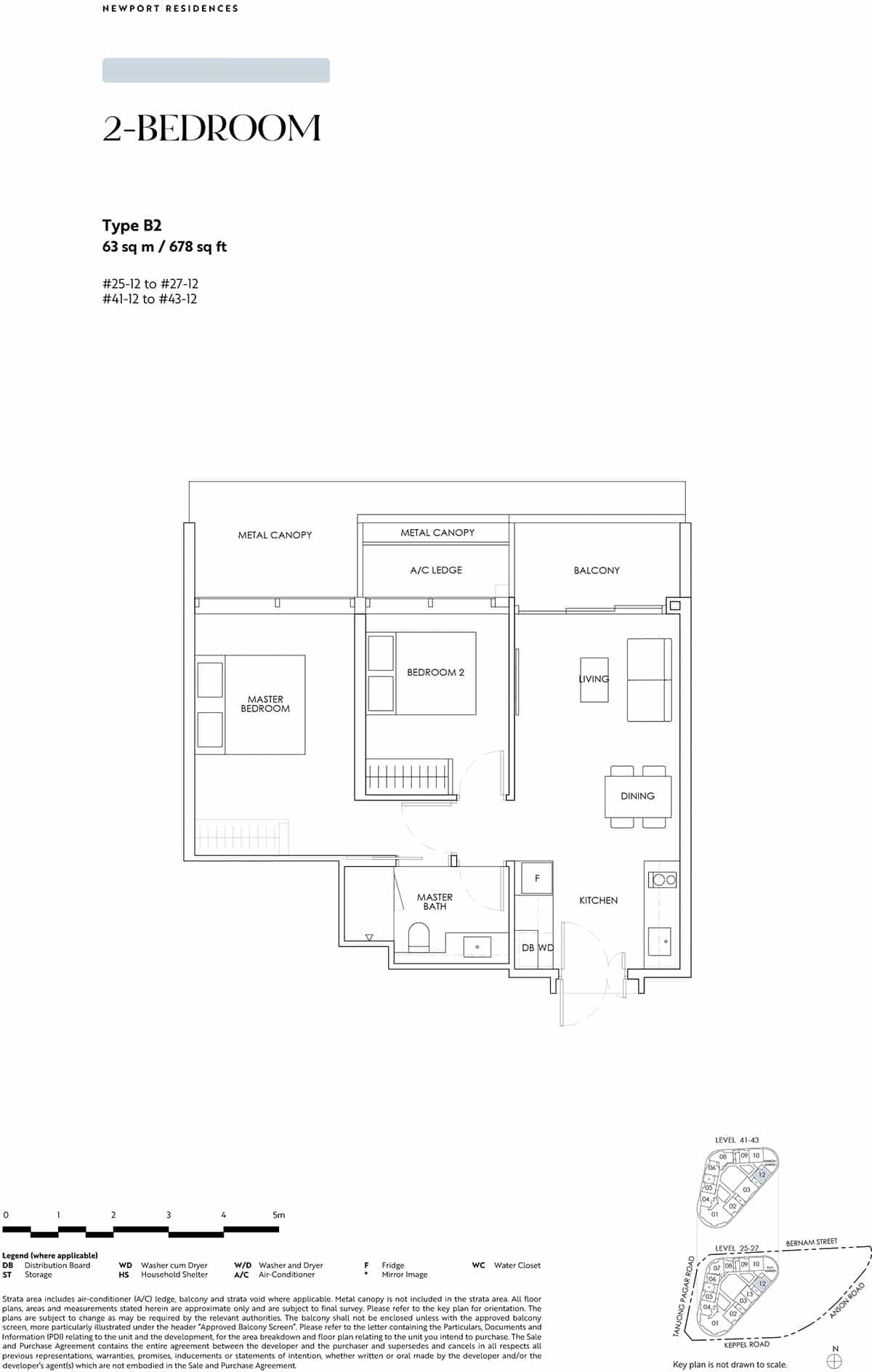 Newport Residences Floor Plan B2