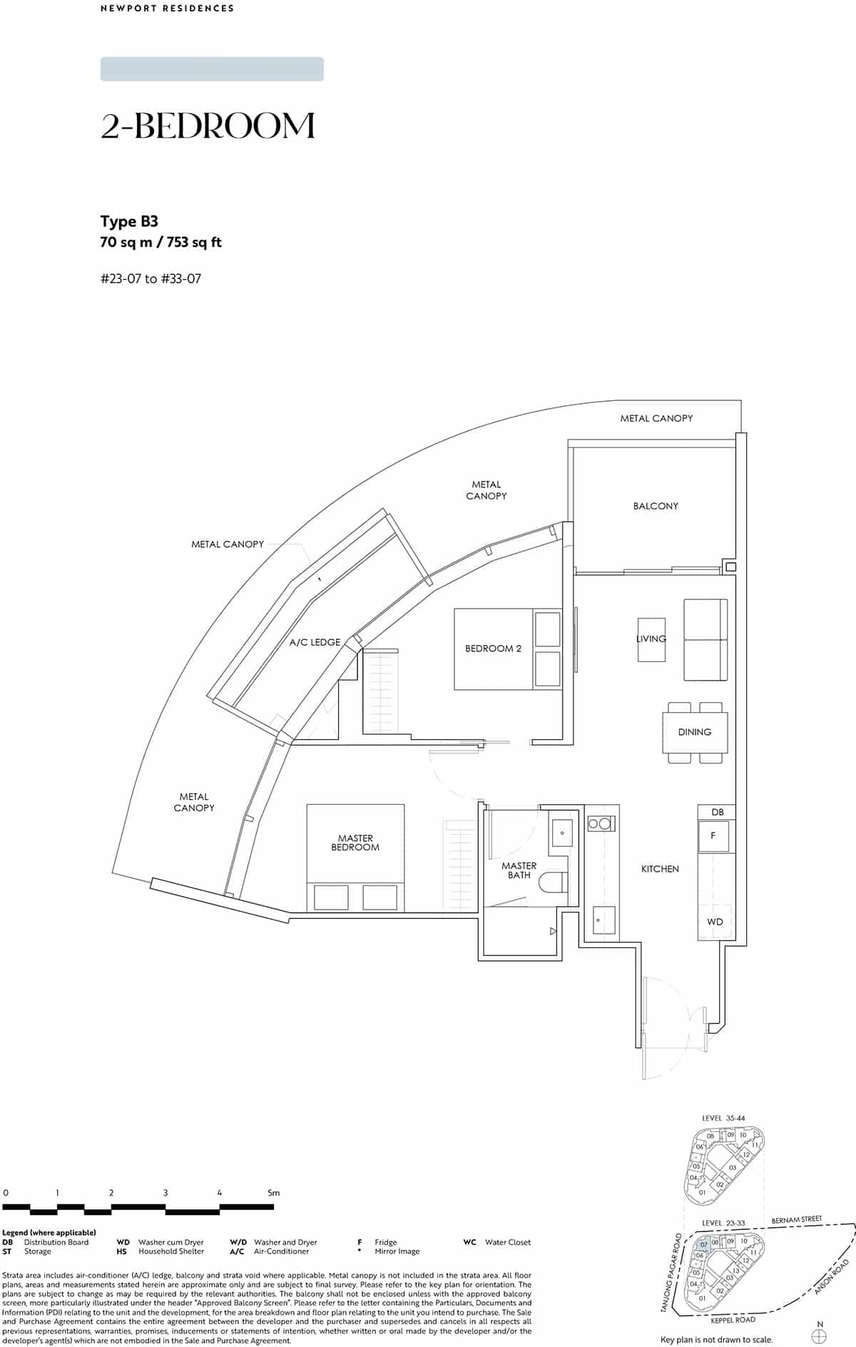 Newport Residences Floor Plan B3