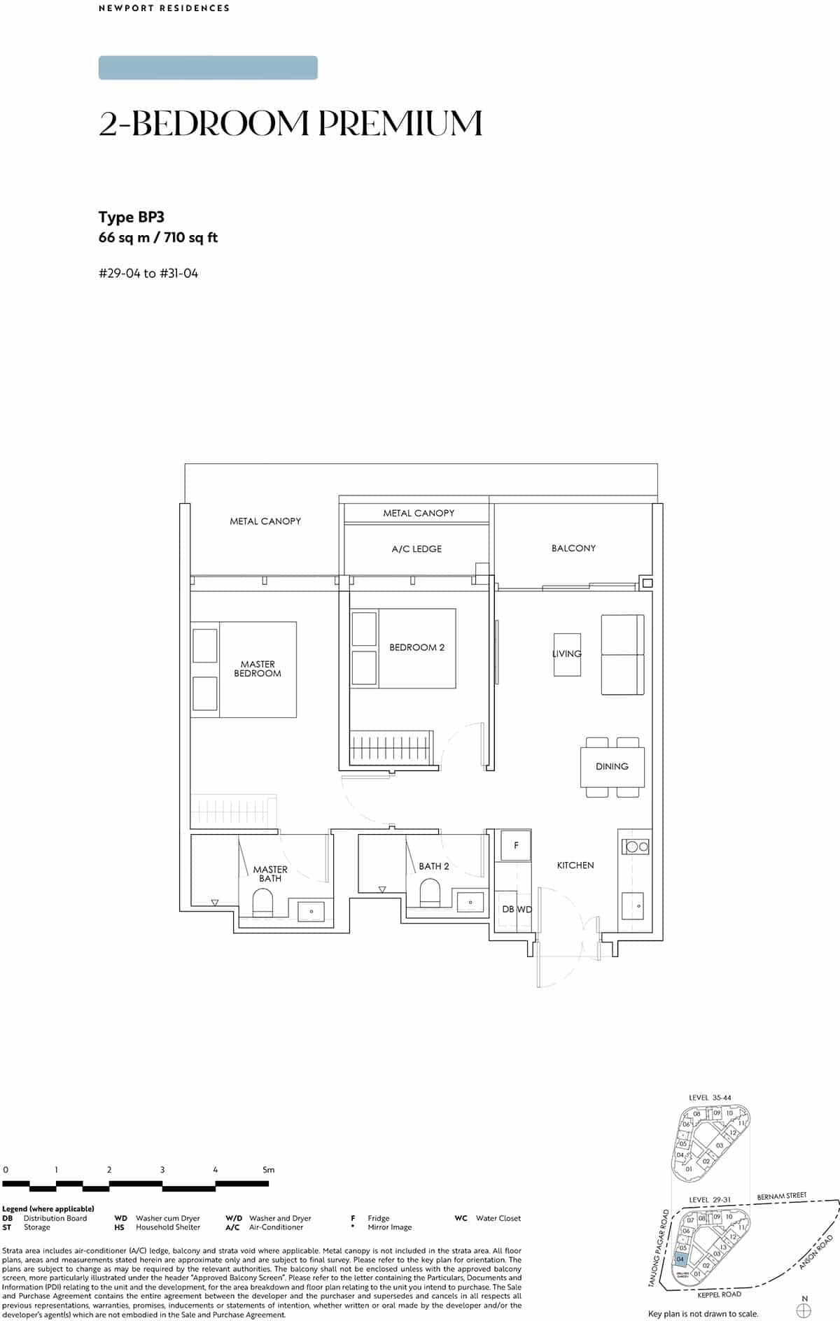 Newport Residences Floor Plan BP3