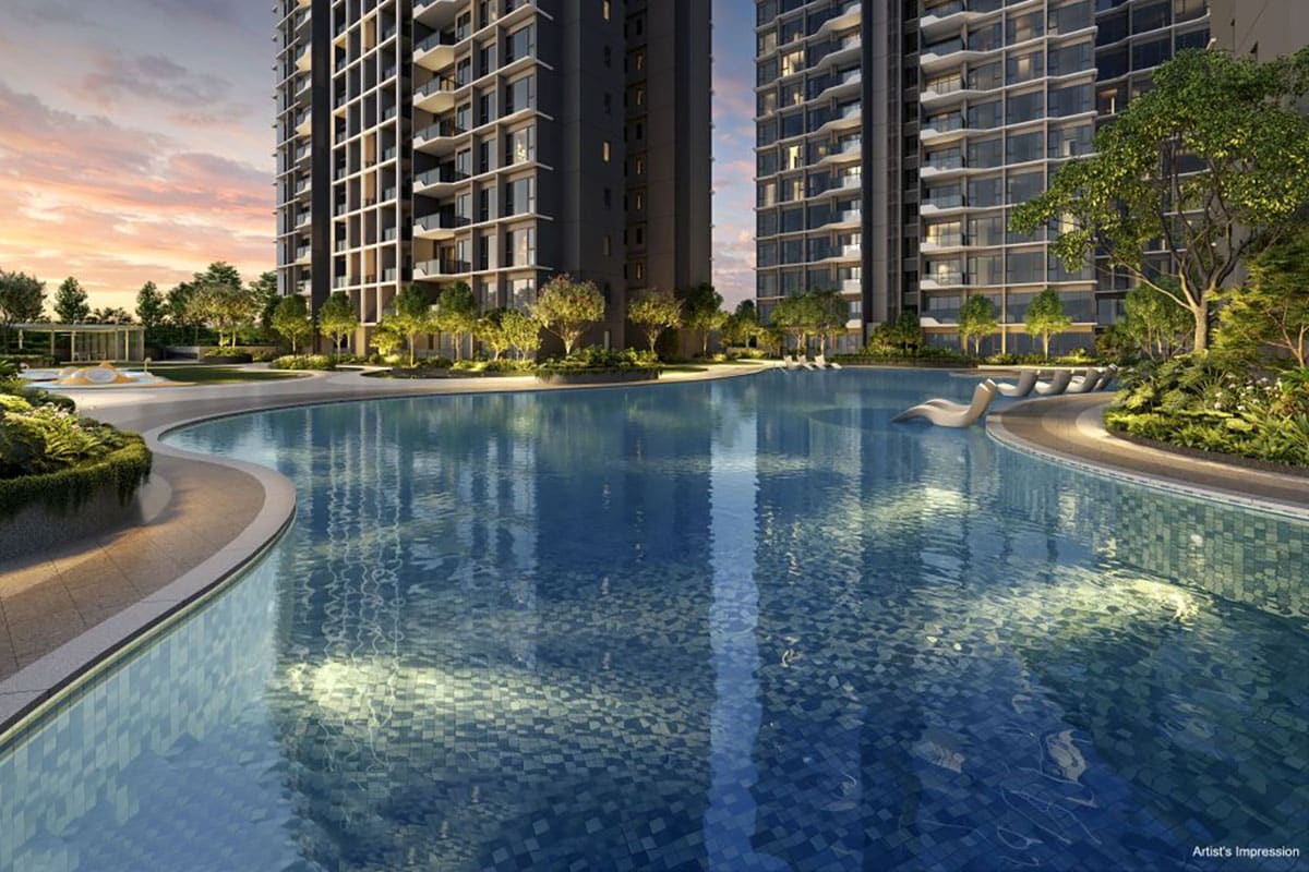 Tengah Garden Residences Main Pool Tengah Garden Residences Main Pool