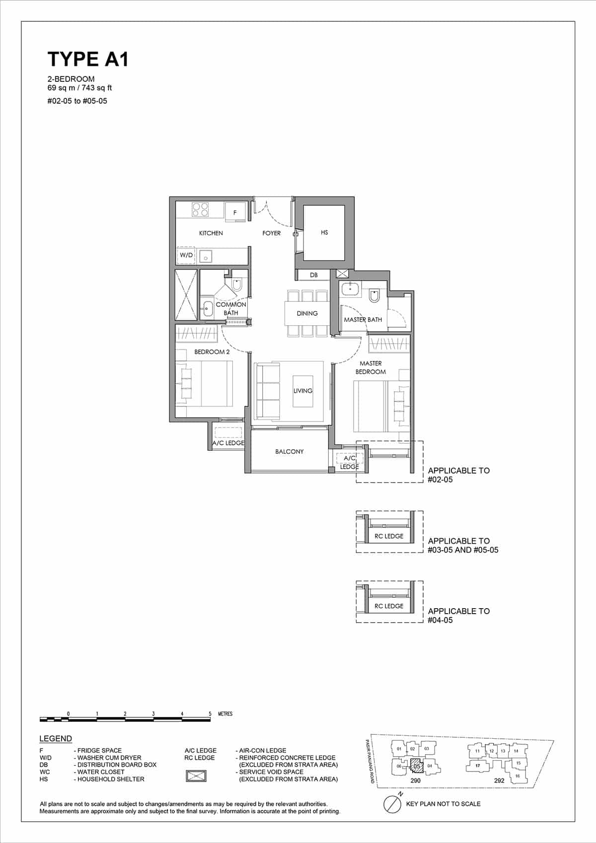 The Hillshore Floor Plan A1