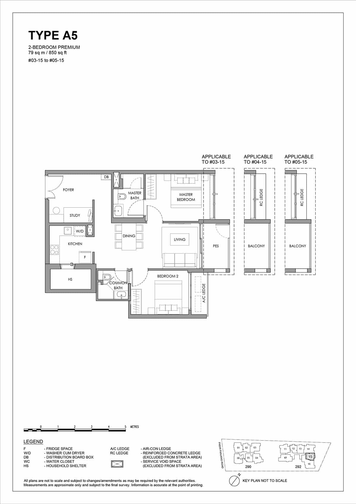 The Hillshore Floor Plan A5