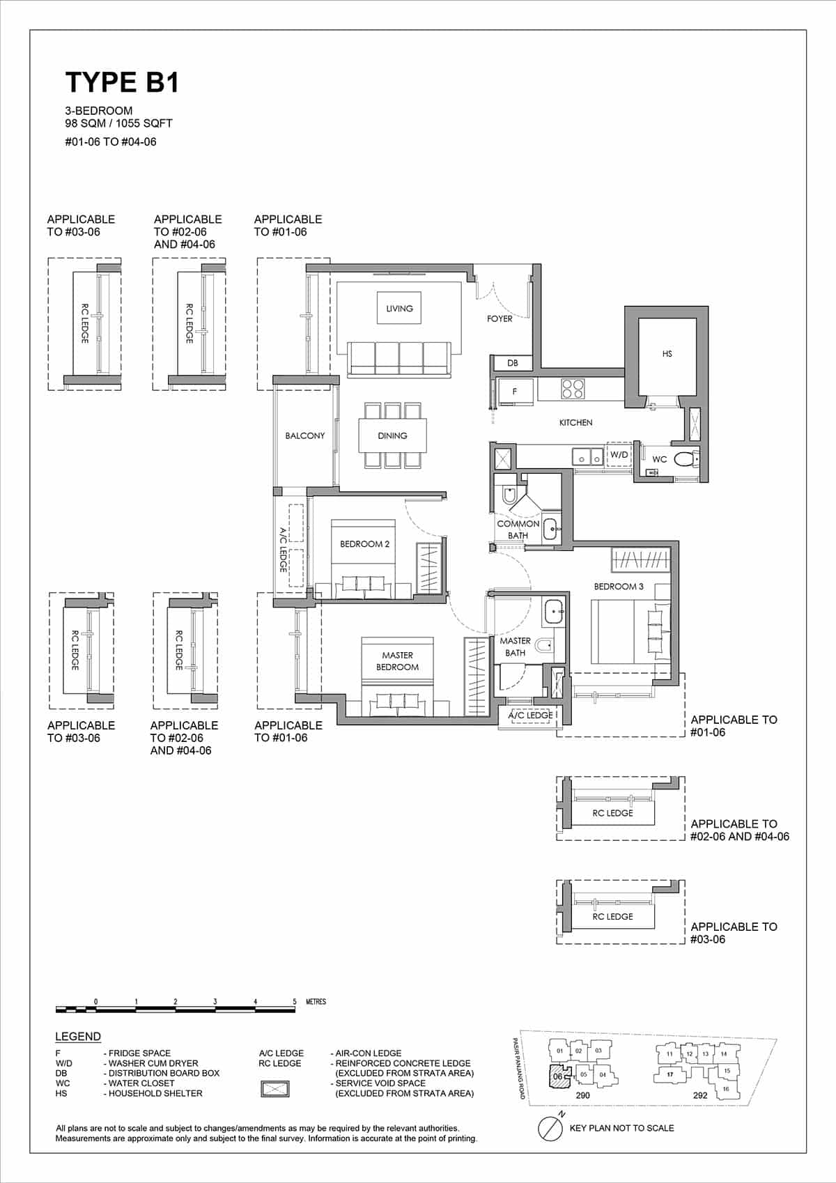 The Hillshore Floor Plan B1
