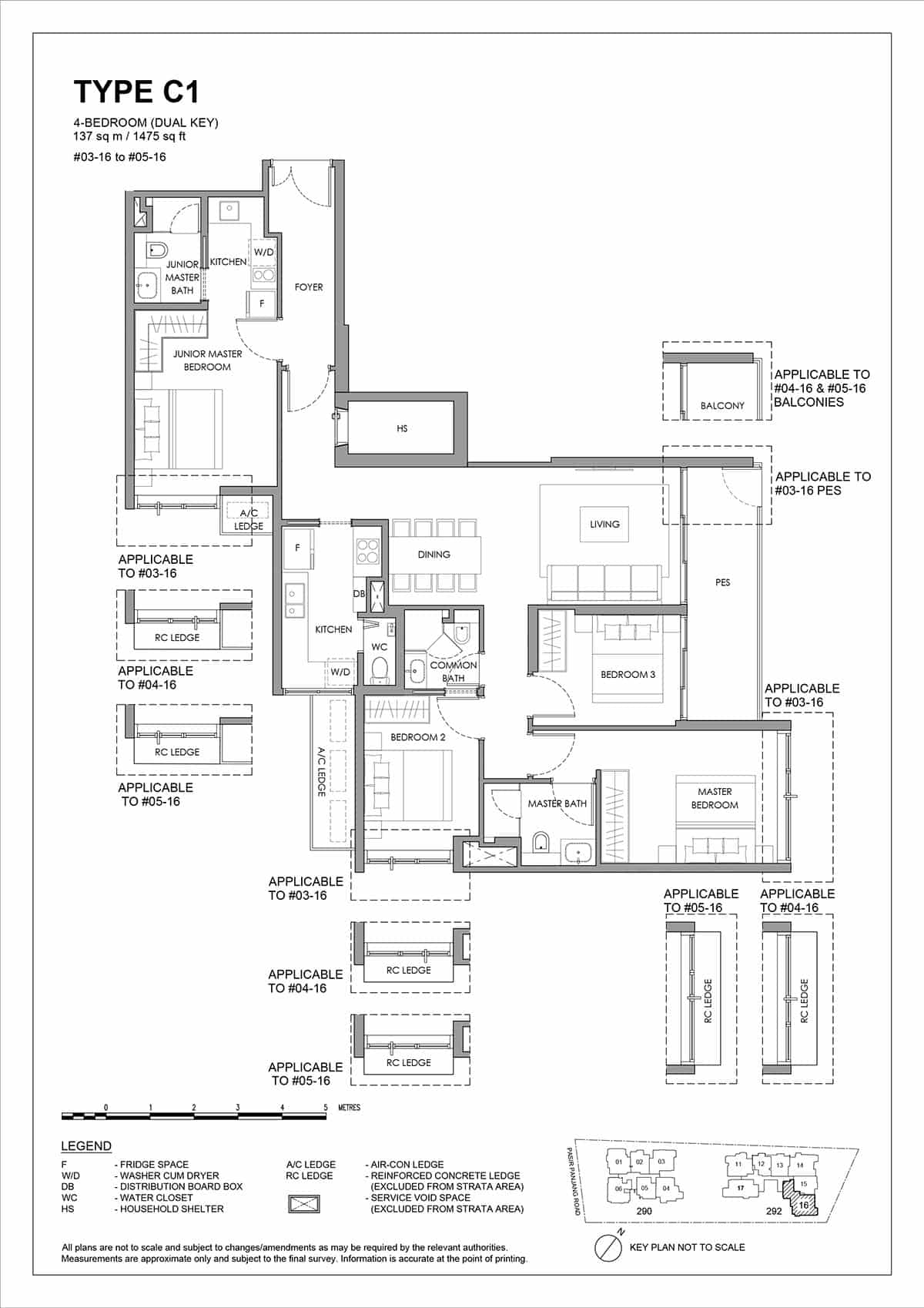 The Hillshore Floor Plan C1