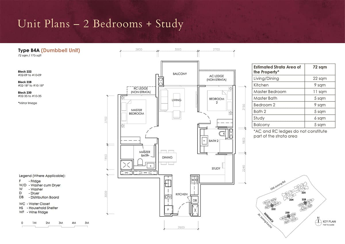 The Sen Floor Plan B4A