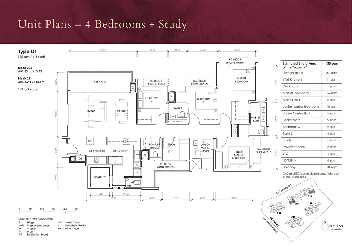 The Sen Floor Plan D1