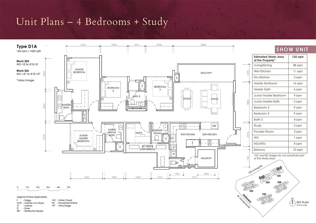 The Sen D!A Floor Plan The Sen D!A Floor Plan