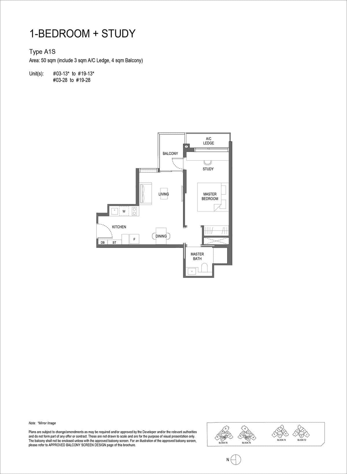 Sora Condo Floor Plan A1S Sora Condo Floor Plan A1S