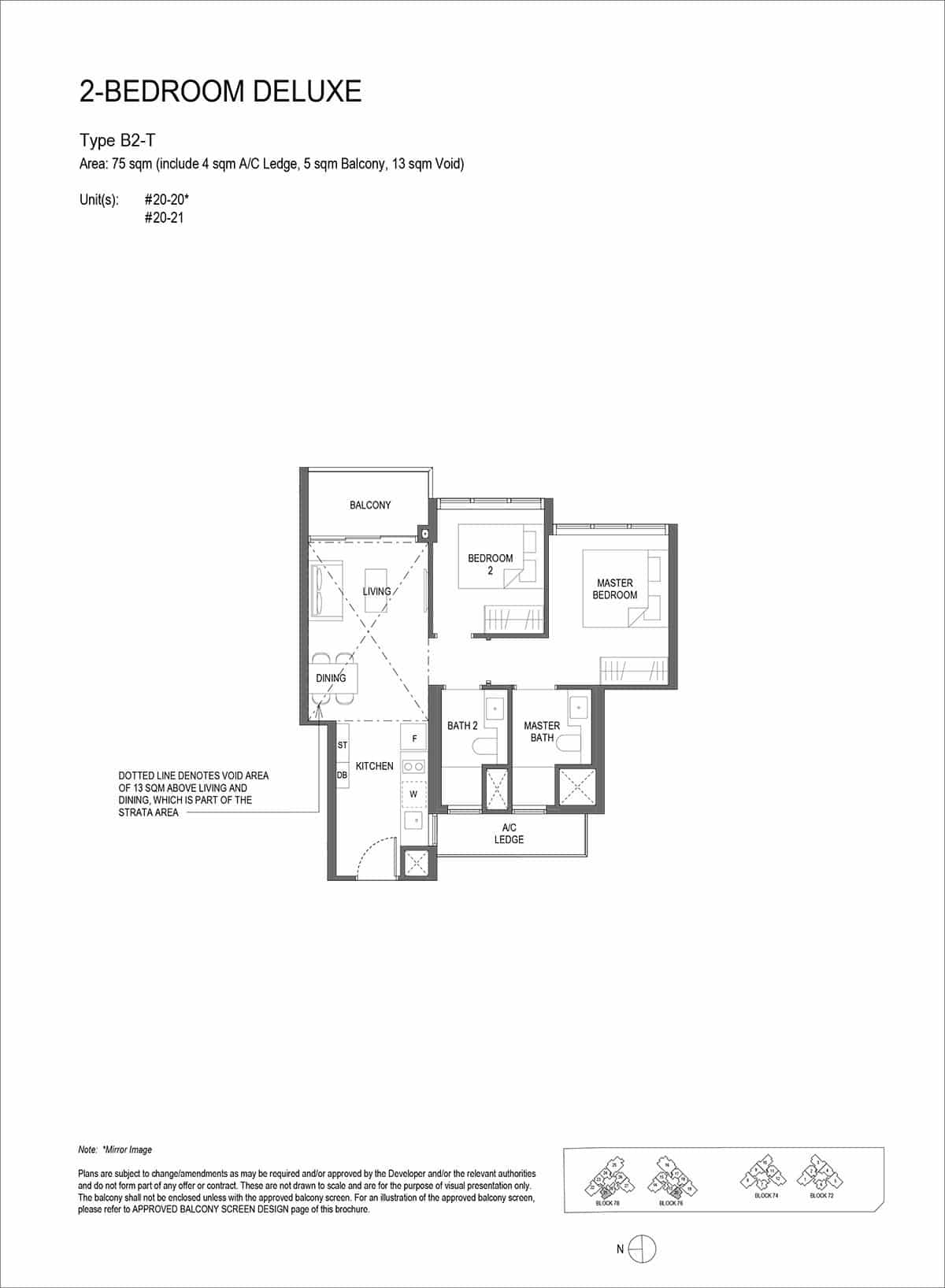 Sora Condo Floor Plan B2+T Sora Condo Floor Plan B2+T