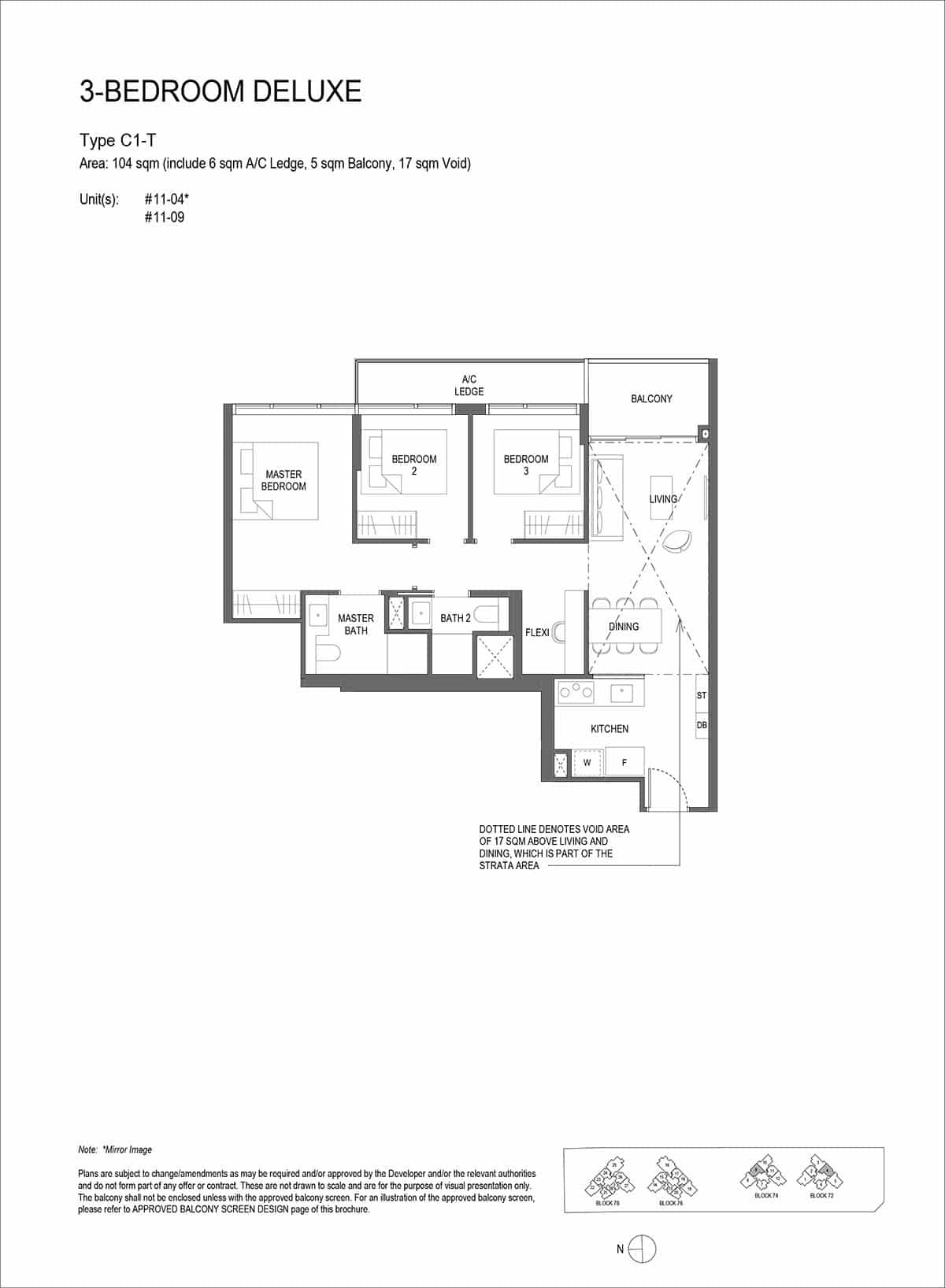 Sora Condo Floor Plan C1+T Sora Condo Floor Plan C1+T