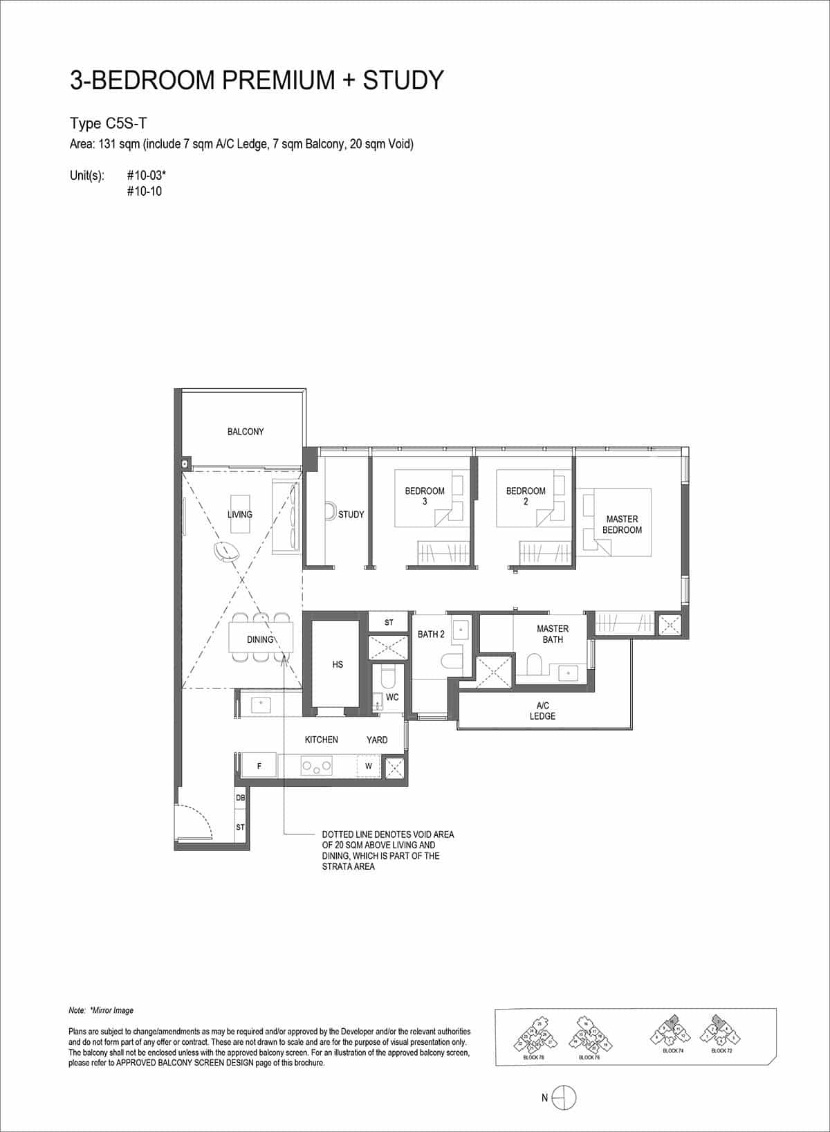 Sora Condo Floor Plan C5S+T Sora Condo Floor Plan C5S+T