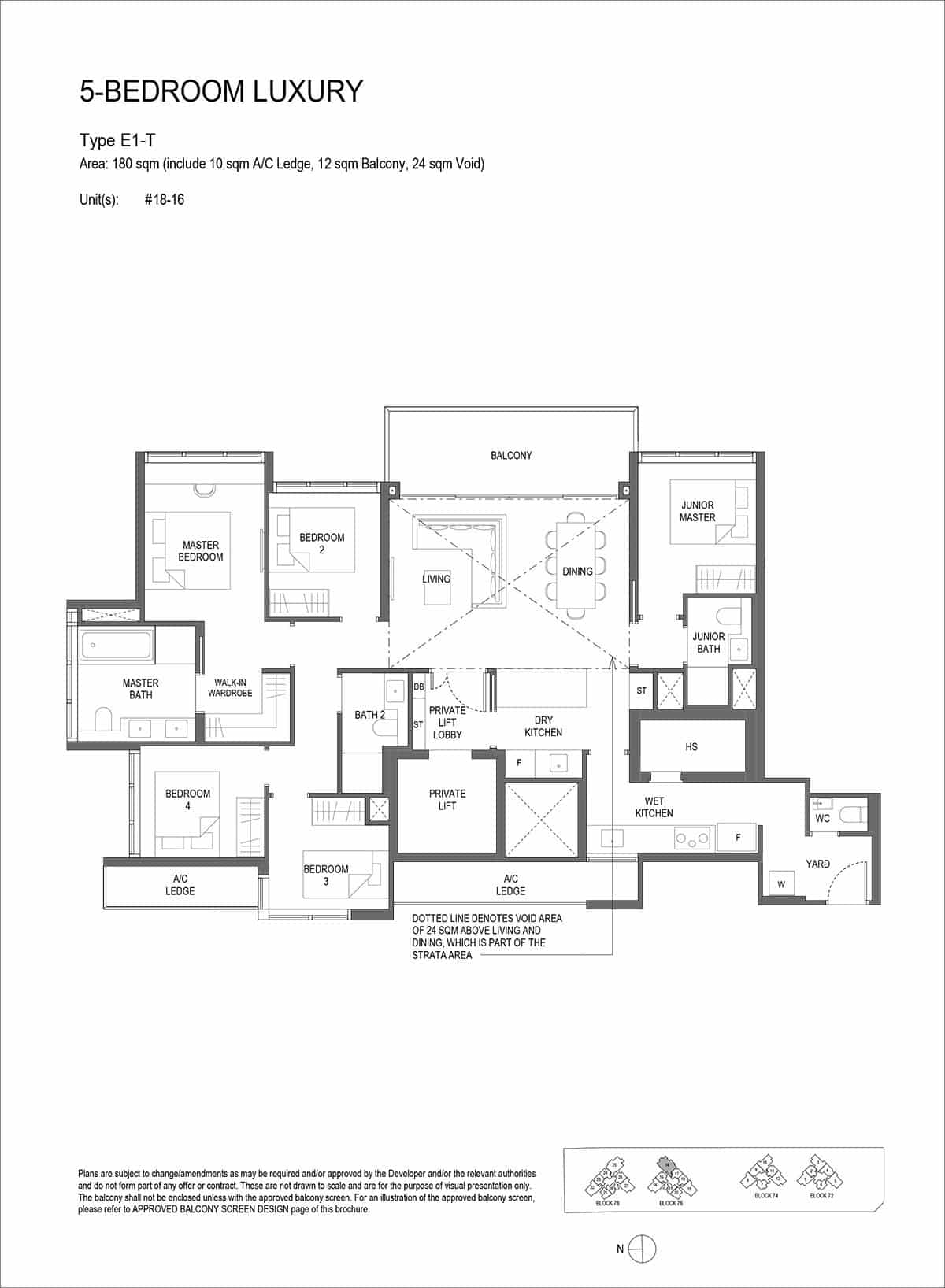 Sora Condo Floor Plan E1+T Sora Condo Floor Plan E1+T
