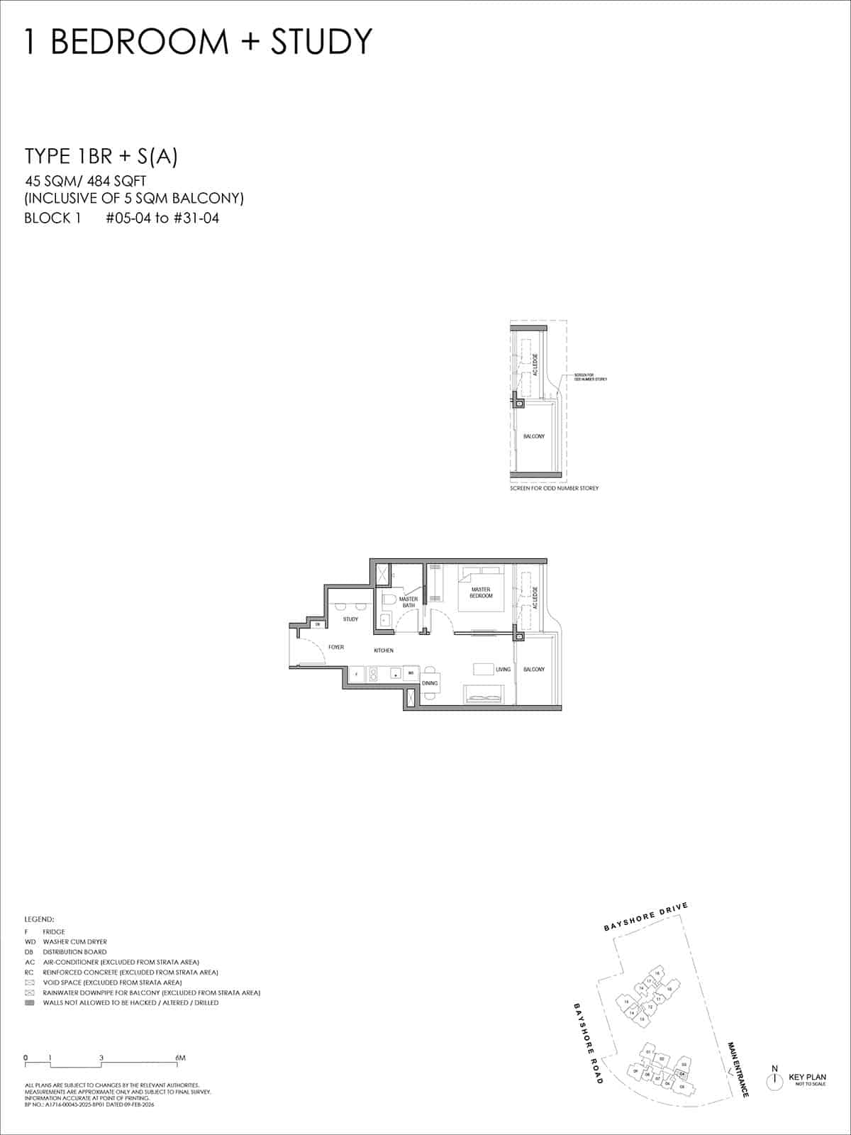 Vela Bay Floor Plan 1 plus S A Vela Bay Floor Plan 1 plus S A