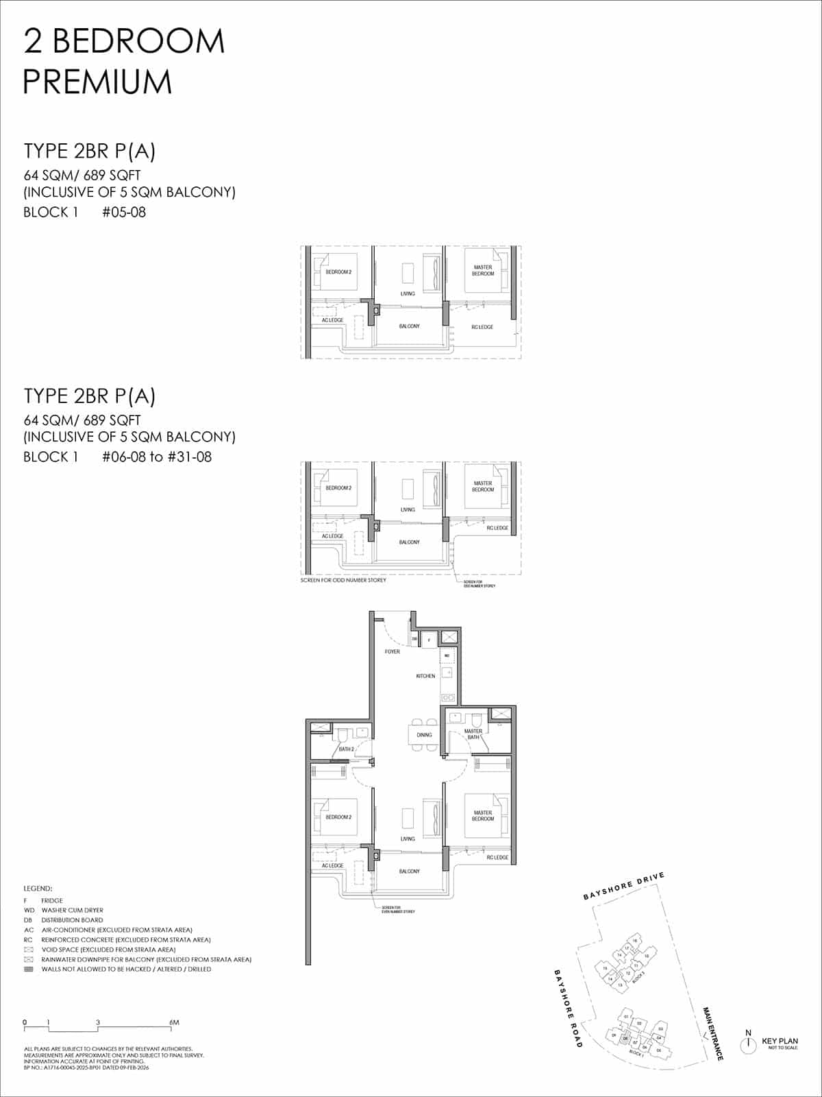 Vela Bay Floor Plan 2 Bedroom P A Vela Bay Floor Plan 2 Bedroom P A