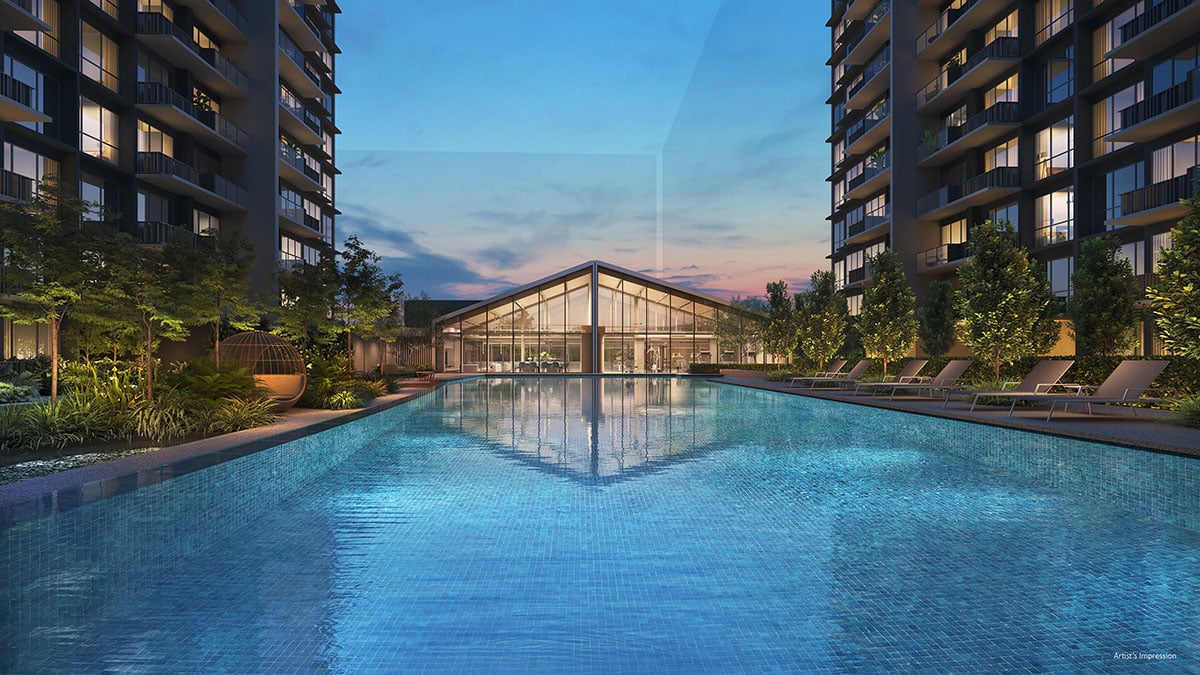Pool at Lucerne Grand | New Launch SG Condo Pool at Lucerne Grand
