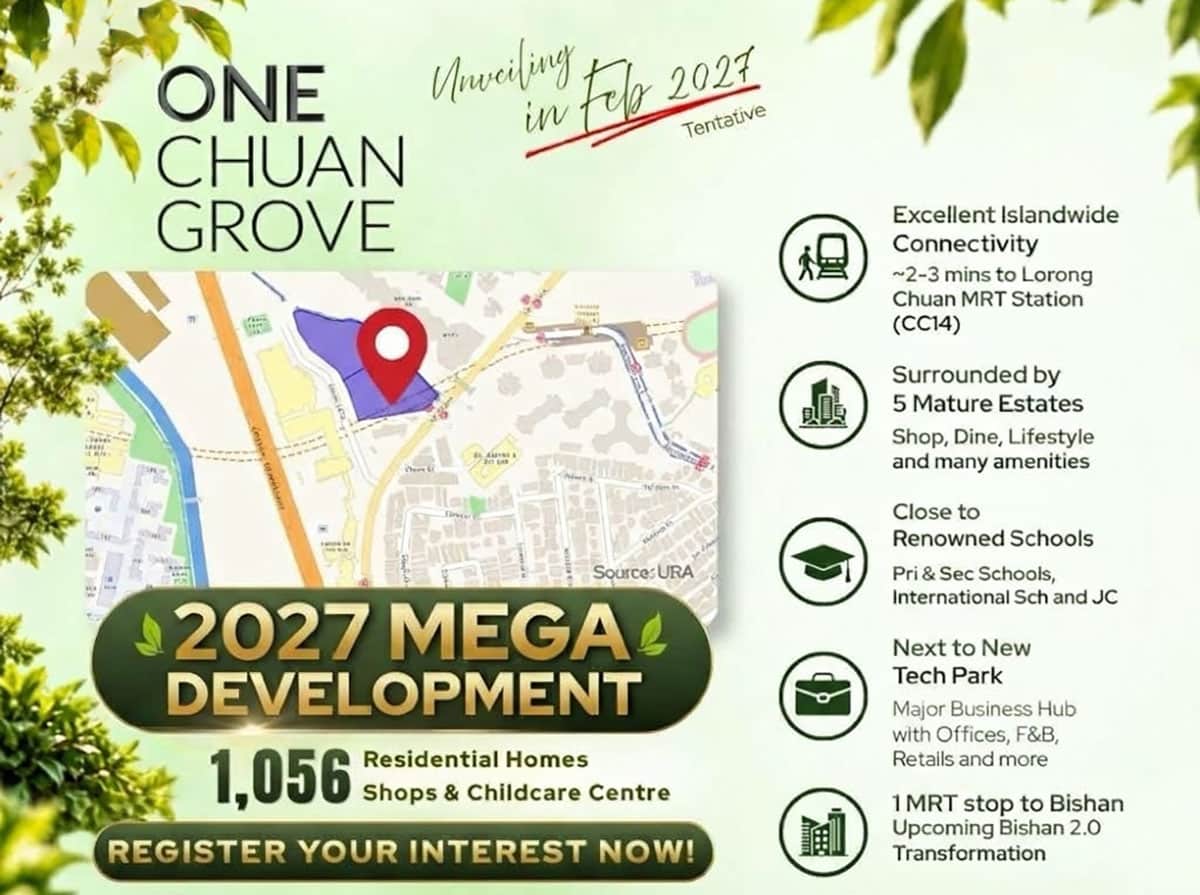 One Chuan Grove Highlight | New Launch SG Condo One Chuan Grove Highlight
