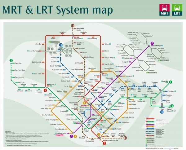 MRT map | New Launch SG Condo