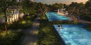 Sims urban oasis pool