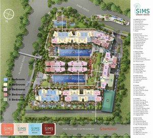 Sims Urban Oasis Site Plan
