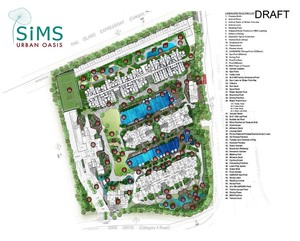 sims urban oasis site plan