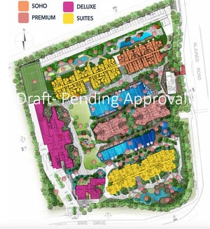 sims urban oasis siteplan