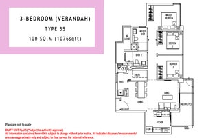parc life ec floor plan 3br verandah