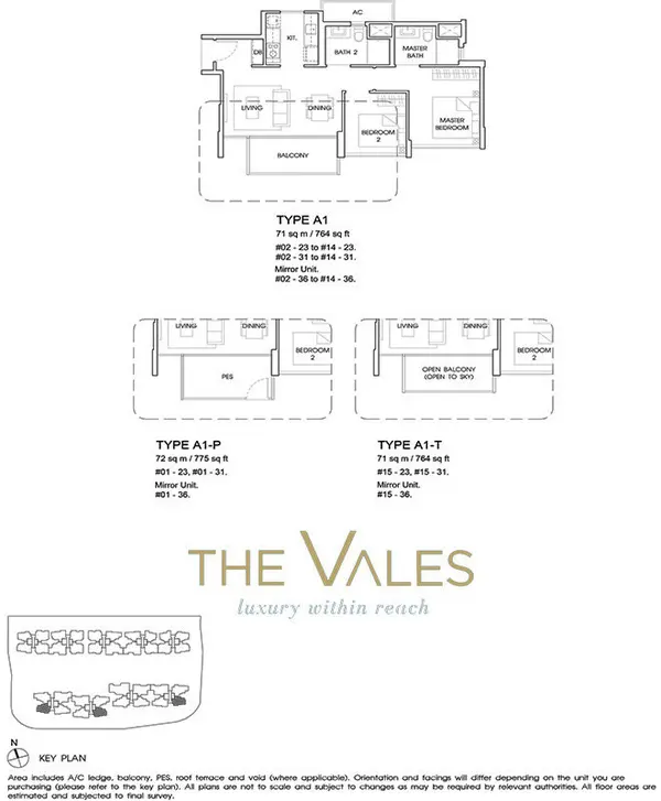 the vales ec floor plan