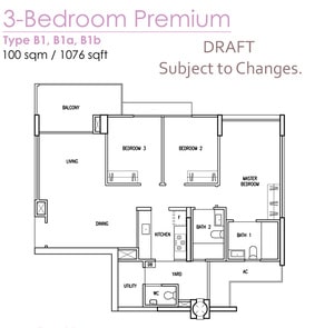 treasure crest ec floor plan b1