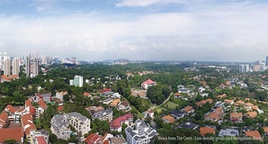 the crest looking north