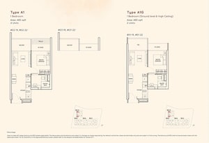 kandis residence floor plan A