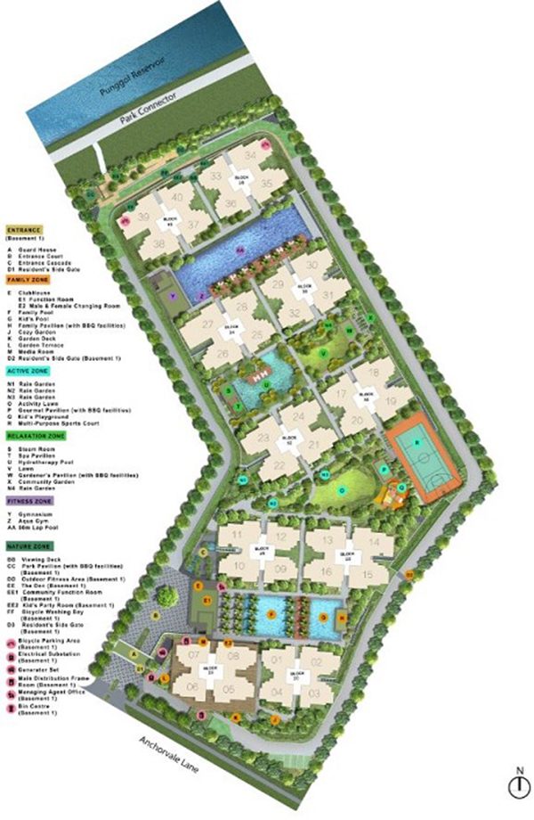 Rivercove Residences Site Plan