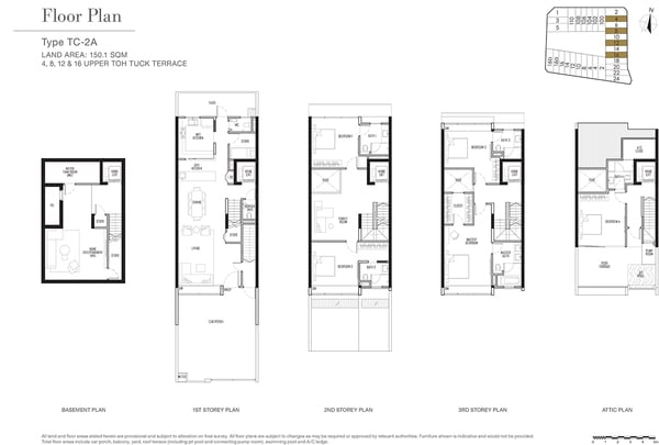 Kismis Residences Inter Terrace Floor Plan No 12
