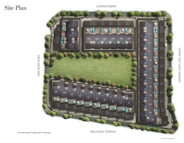 kismis residences site plan