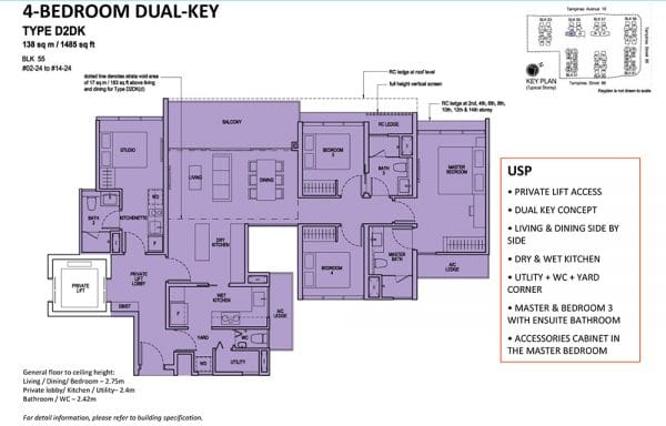 The Tapestry 4 Bedroom DK floor plan