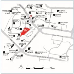 Stirling Residences Location Map