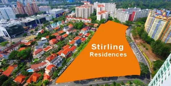 stirling residences site plan