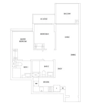 Treasure Tampines Floor Plan B7S