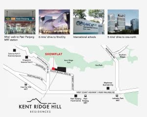 KENT RIDGE HILL RESIDENCE LOCATION MAP