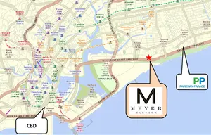 Meyer Mansion Location Map