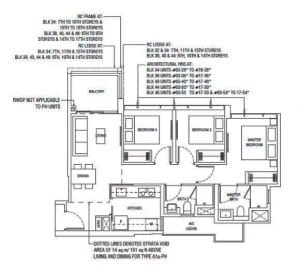 Piermont Grand EC 3 Bedroom Type A1 Floor Plan