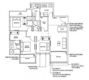 piermont grand 3 bedroom premium floor plan