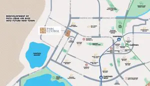 Parc Central Residences Location Map