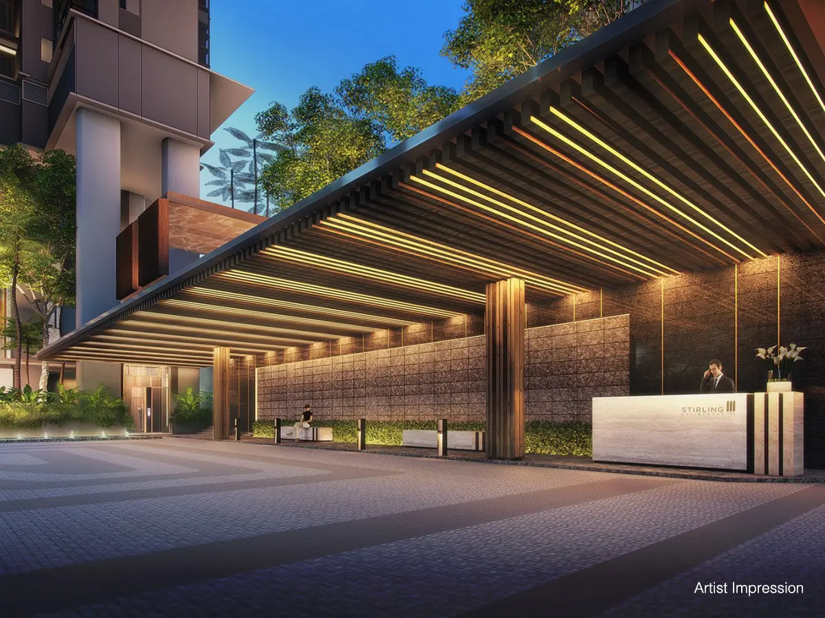 Stirling Residences Dropoff