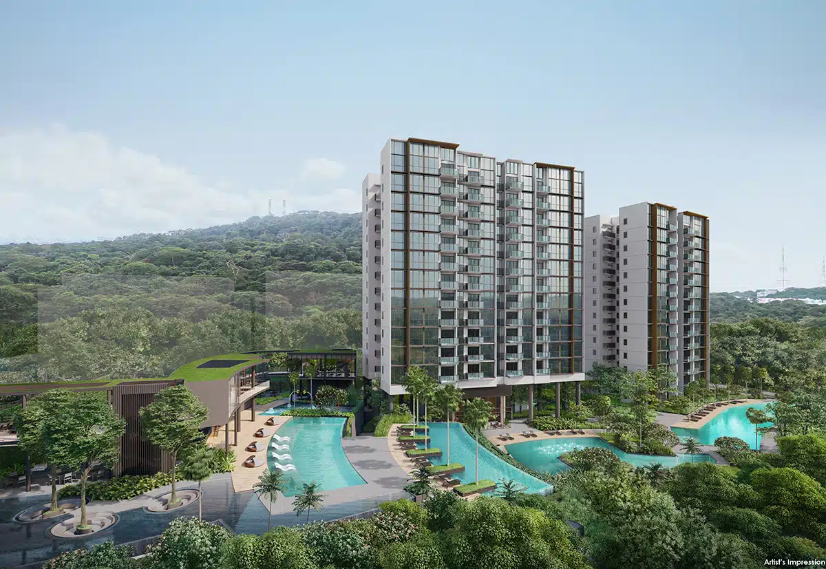 Internal Pool View | The New Launch Property Internal Pool View