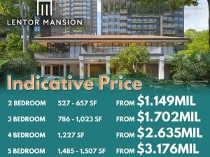 Lentor Mansion Indicative Price at Launch