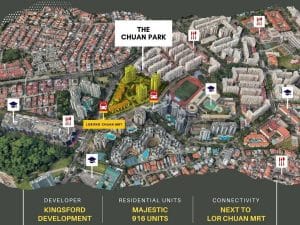 the chuan park location map