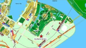 One Marina Gardens Location Map
